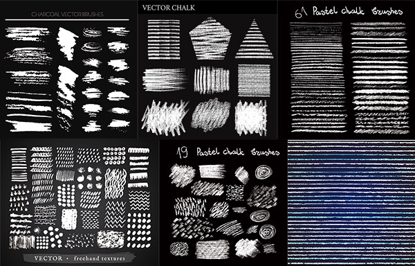 Chalk Lines Brush Design Vector Free Vector Download 600x384 Chalk Lines Brush Design Vector Free Vector Download