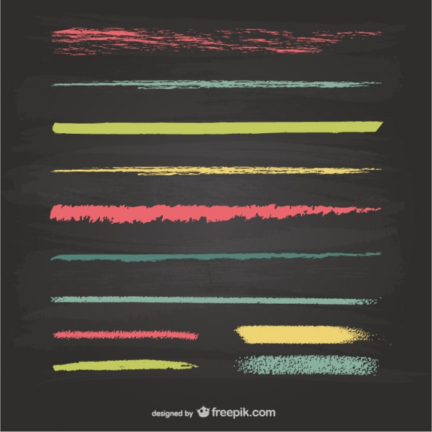Chalk Lines In Different Colors Vector Free Download 626x626 Chalk Lines In Different Colors Vector Free Download