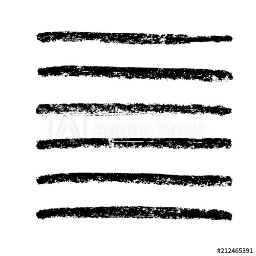 Brush Stroke Set Chalk Texture Vector 500x500 Brush Stroke Set Chalk Texture Vector
