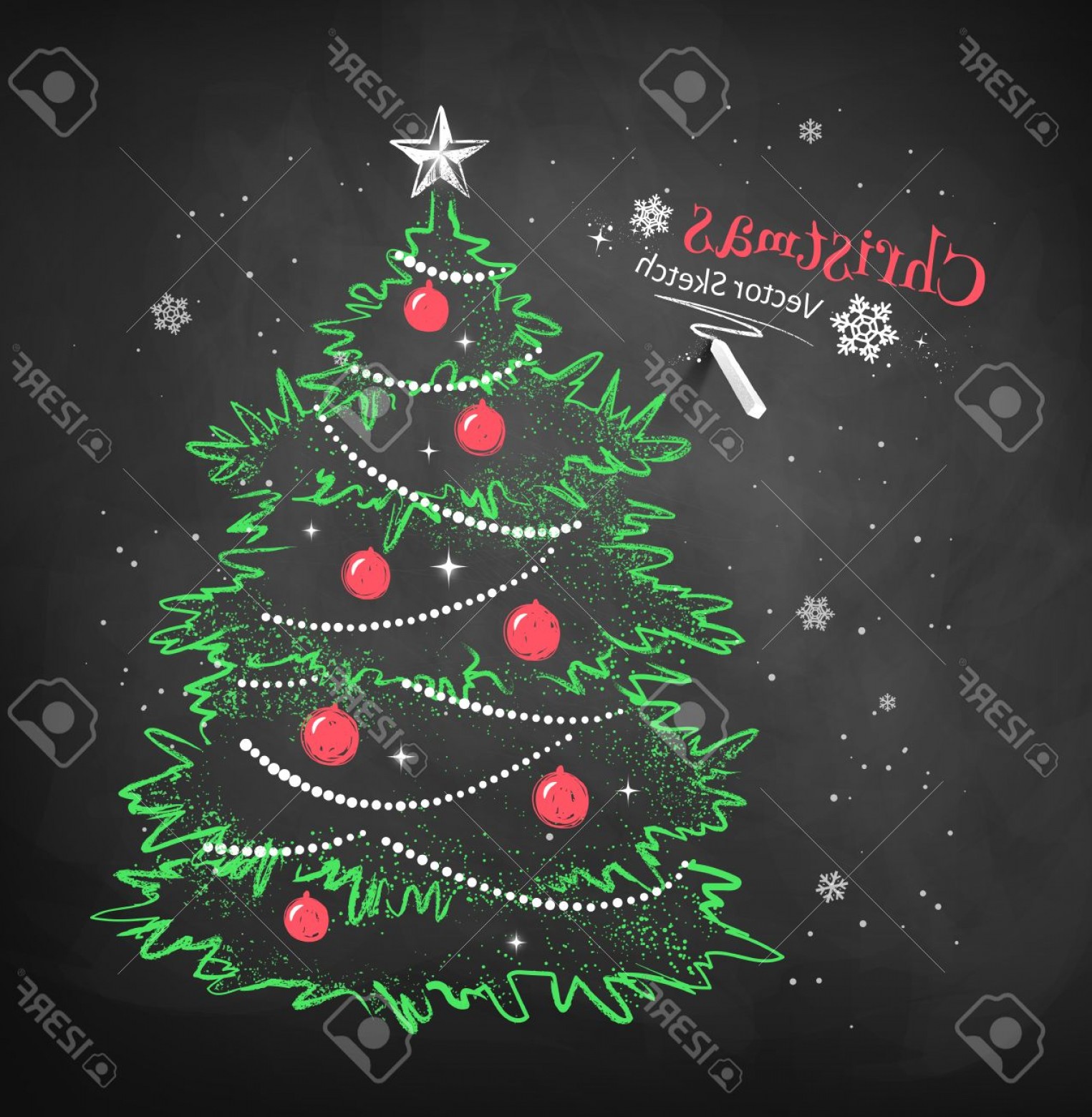 Colored Chalk Vector Tree Savoyuptown 1525x1560 Colored Chalk Vector Tree Savoyuptown