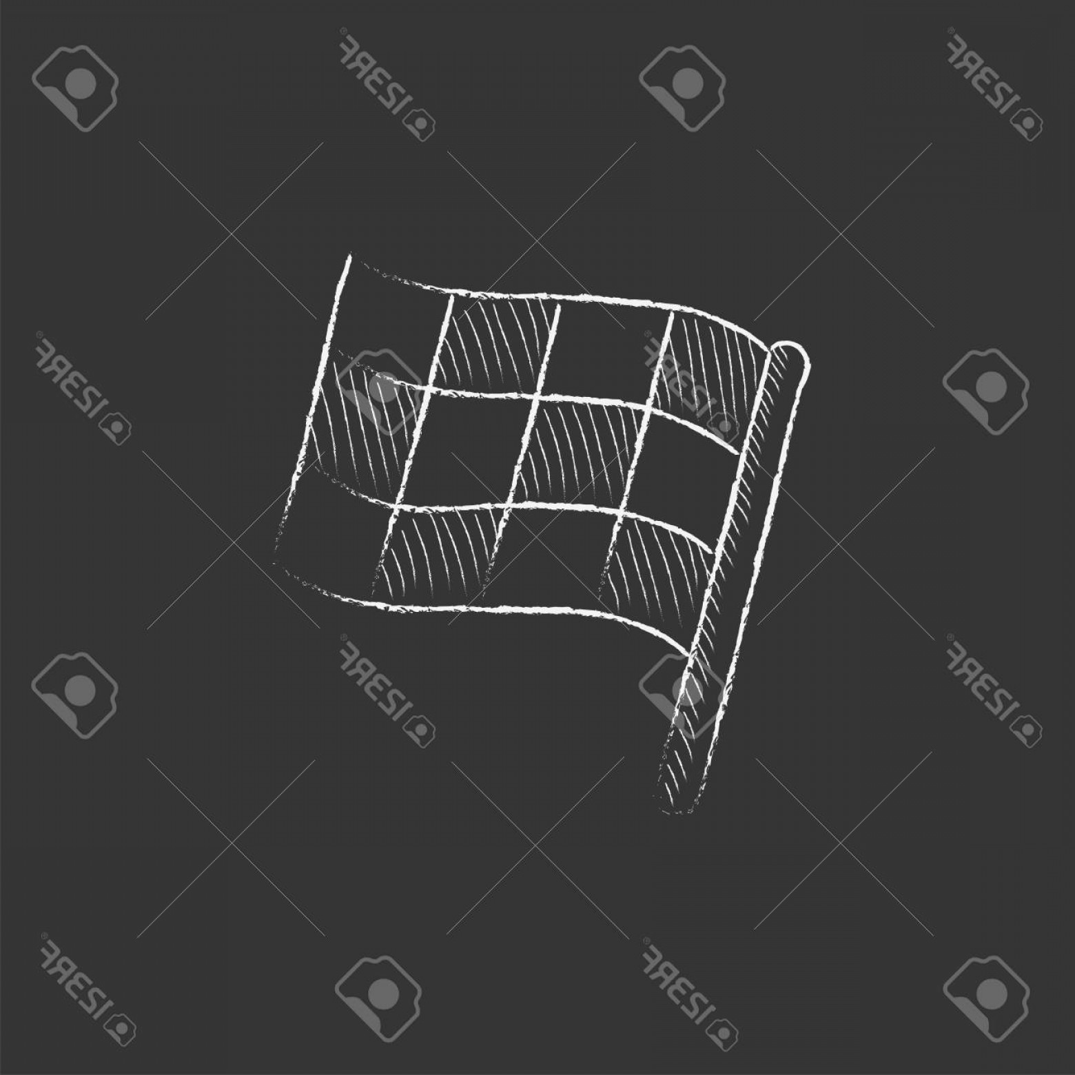 Chalk Flag Vector Catamart 1560x1560 Chalk Flag Vector Catamart