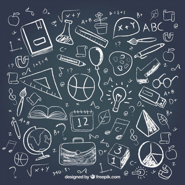 626x626 Chalkboard Elements Vectors, Photos And Free Download