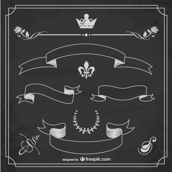 600x600 Chalkboard Vector Graphics Free Vectors