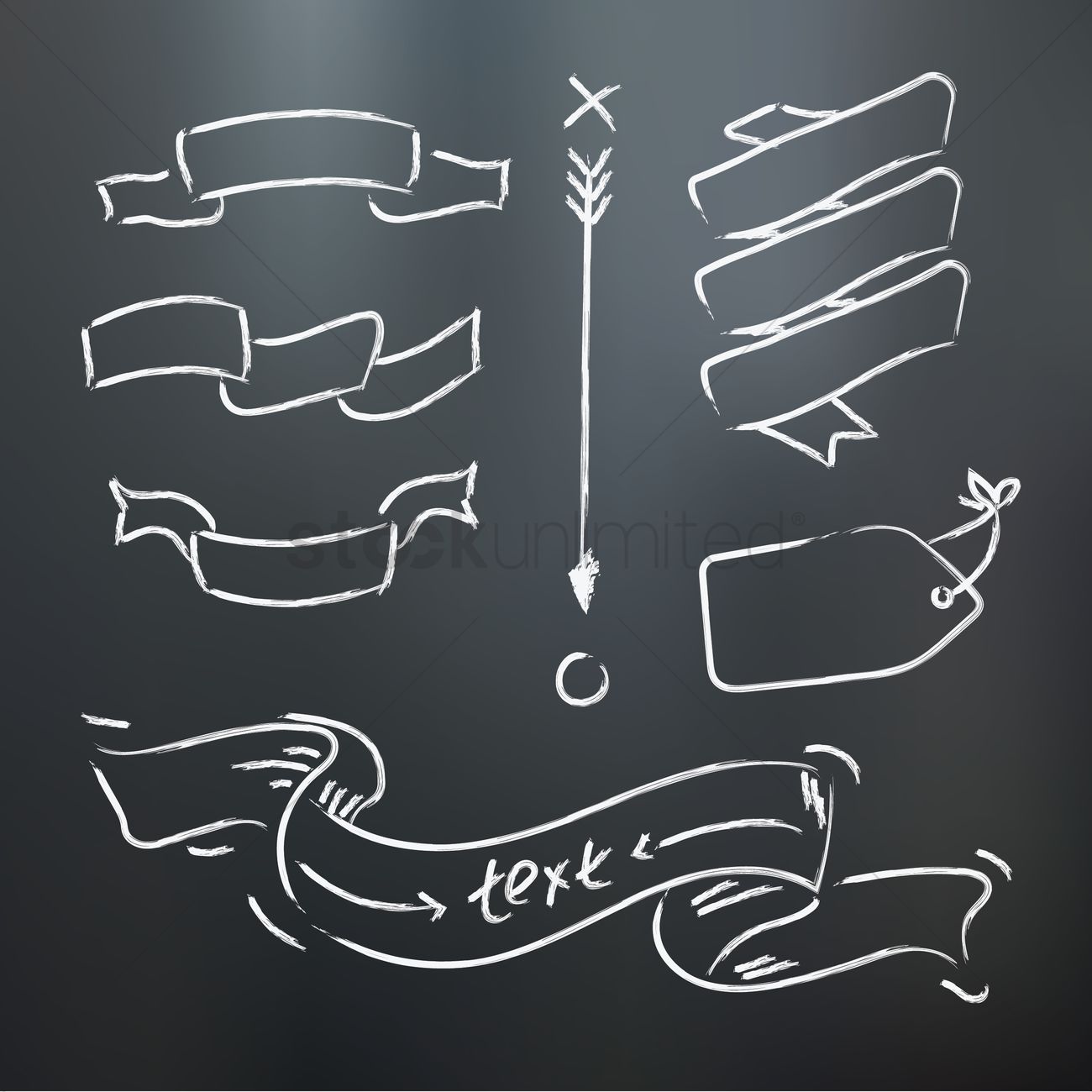 Chalkboard Banner Vector at Collection of Chalkboard Banner Vector free for