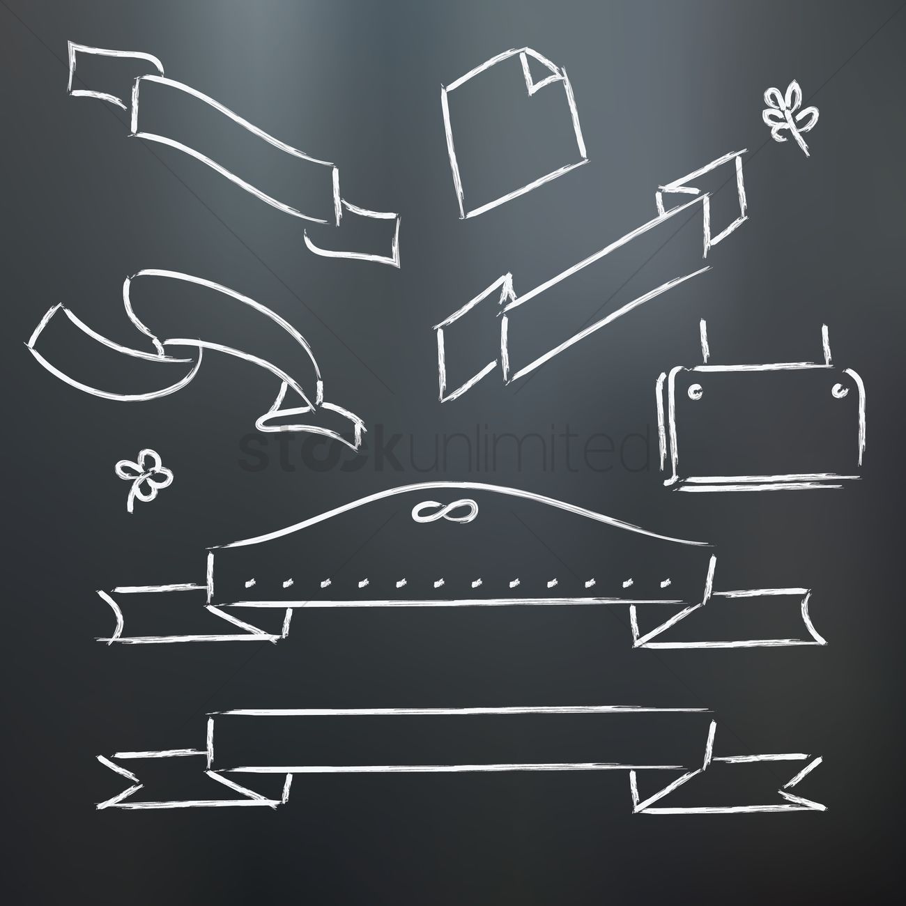 Chalkboard Banner Vector at Collection of Chalkboard Banner Vector free for