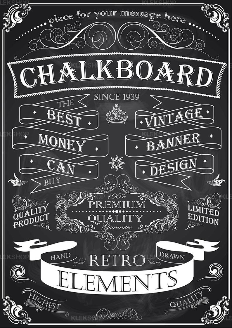 Chalkboard Frame Vector at Vectorified.com | Collection of Chalkboard ...