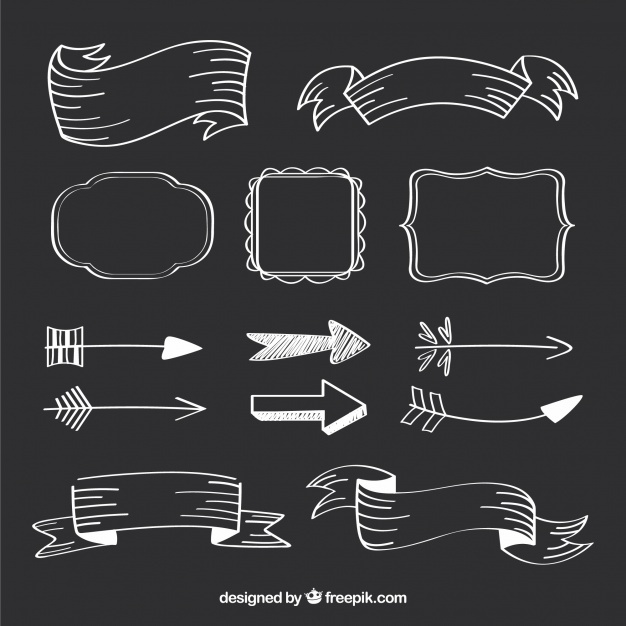 Chalkboard Ribbons Vectors, Photos And Free Download 626x626 Chalkboard Ribbons Vectors, Photos And Free Download