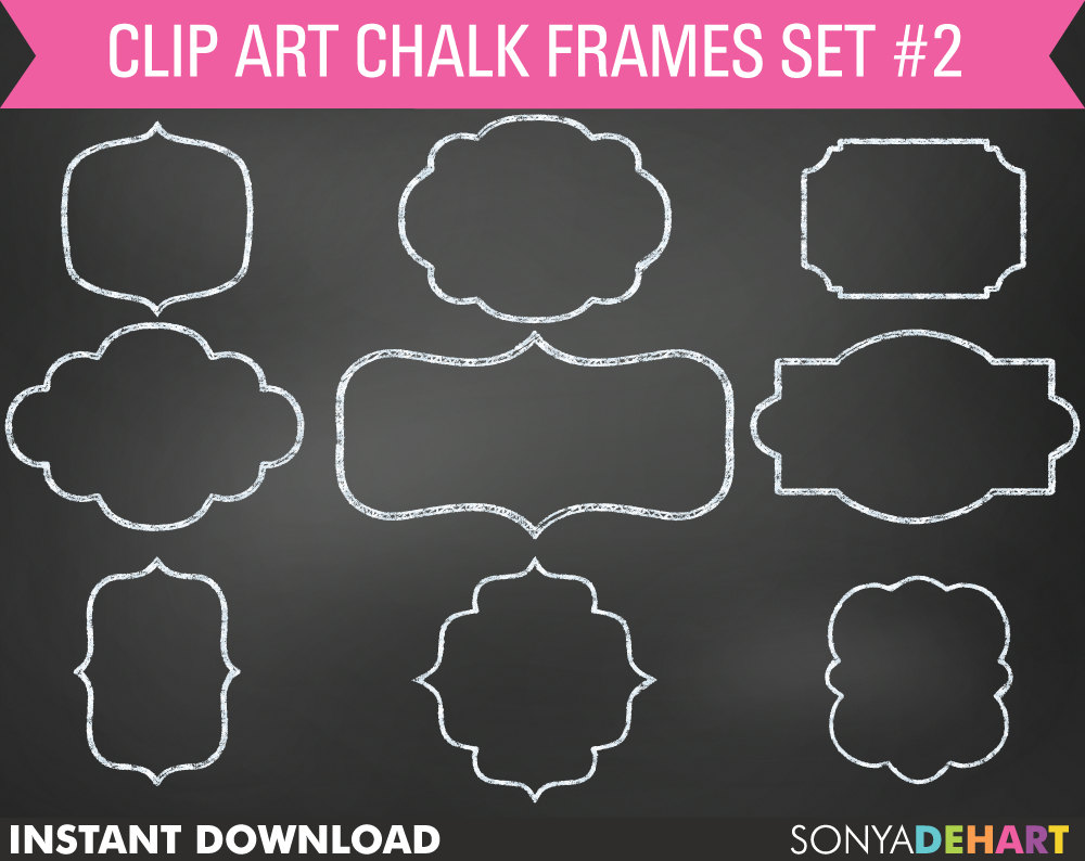 Chalk Frame Clipart Chalkboard Frames Frame Clip Art Etsy 1000x794 Chalk Frame Clipart Chalkboard Frames Frame Clip Art Etsy