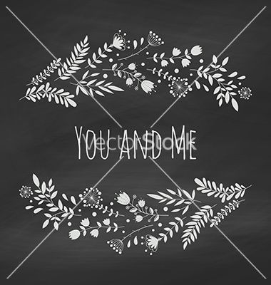 Chalk Floral Frame Vector 380x400 Chalk Floral Frame Vector