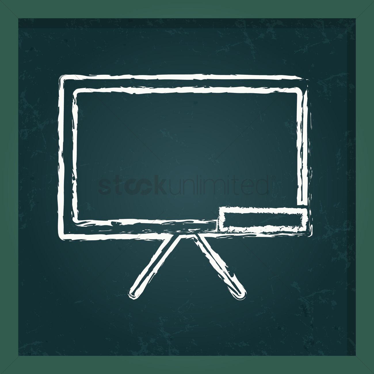 1300x1300 Chalkboard Vector Image