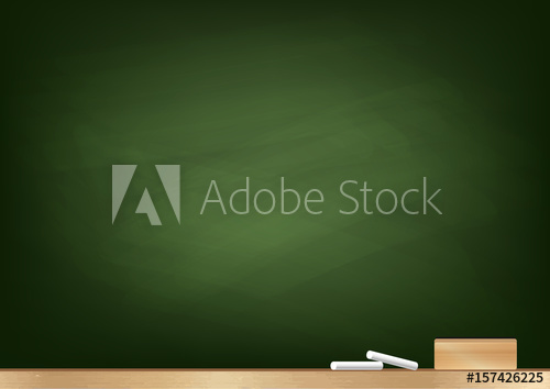 500x354 Green Blackboard Background, Chalk And Blackboard Eraser, Rubbed