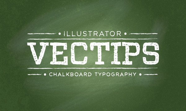 600x360 How To Create A Chalkboard Vector