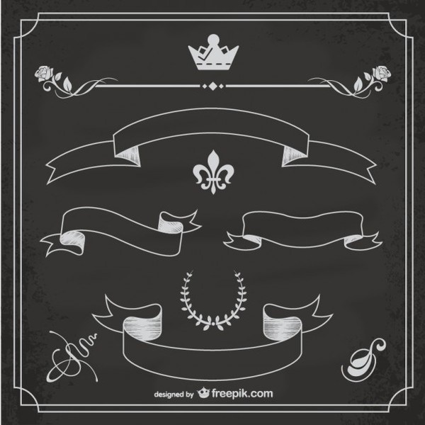 600x600 Chalkboard Vector Graphics Free Vectors