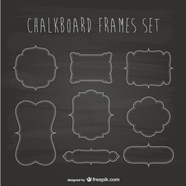 626x626 Farm Animals On Chalkboard Vector Free Vector Download