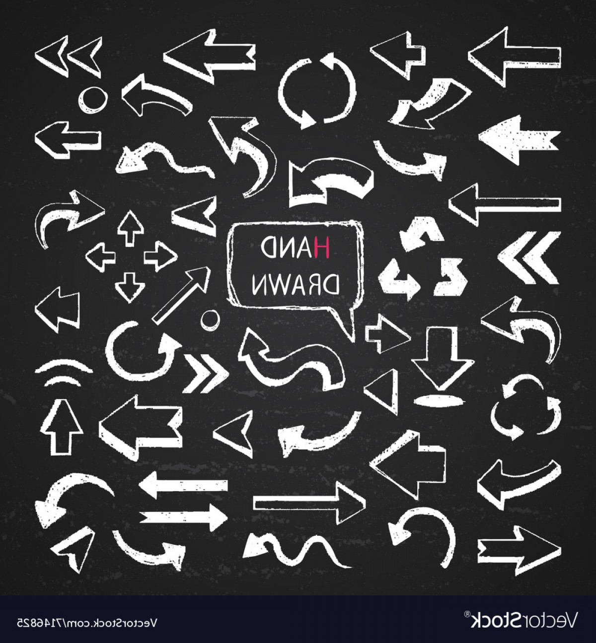 1200x1296 Arrows On A Chalkboard Vector Newwaysys