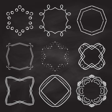 360x360 Chalkboard Png, Vector, And Clipart With Transparent