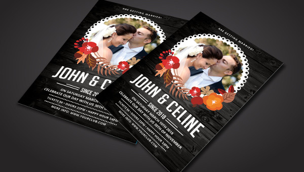 Chalkboard Wedding Invitation 600x340 Chalkboard Wedding Invitation