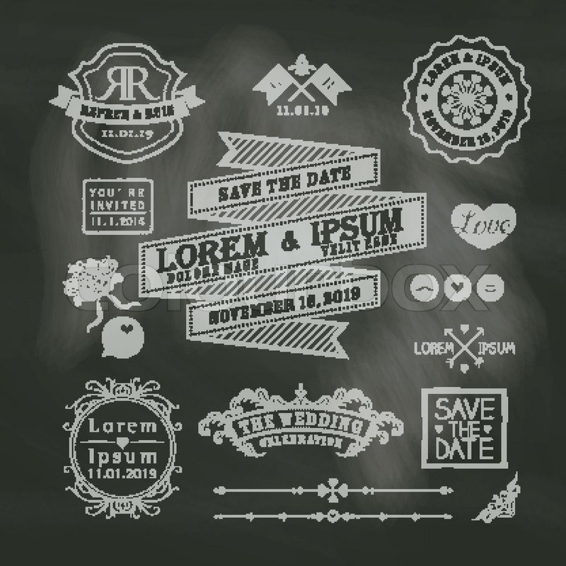 Vintage Wedding Border And Frames On Stock Vector Colourbox 800x800 Vintage Wedding Border And Frames On Stock Vector Colourbox