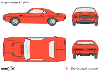 400x283 Dodge Challenger Rt Vector Drawing