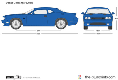 400x272 Dodge Challenger Vector Drawing