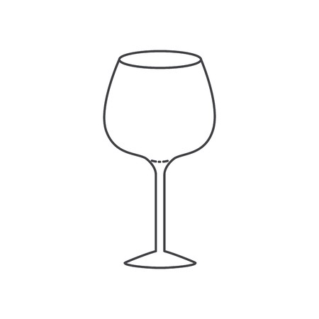 Glass Of Champagne Sour Monochrome Silhouette Vector Illustration 450x450 Glass Of Champagne Sour Monochrome Silhouette Vector Illustration