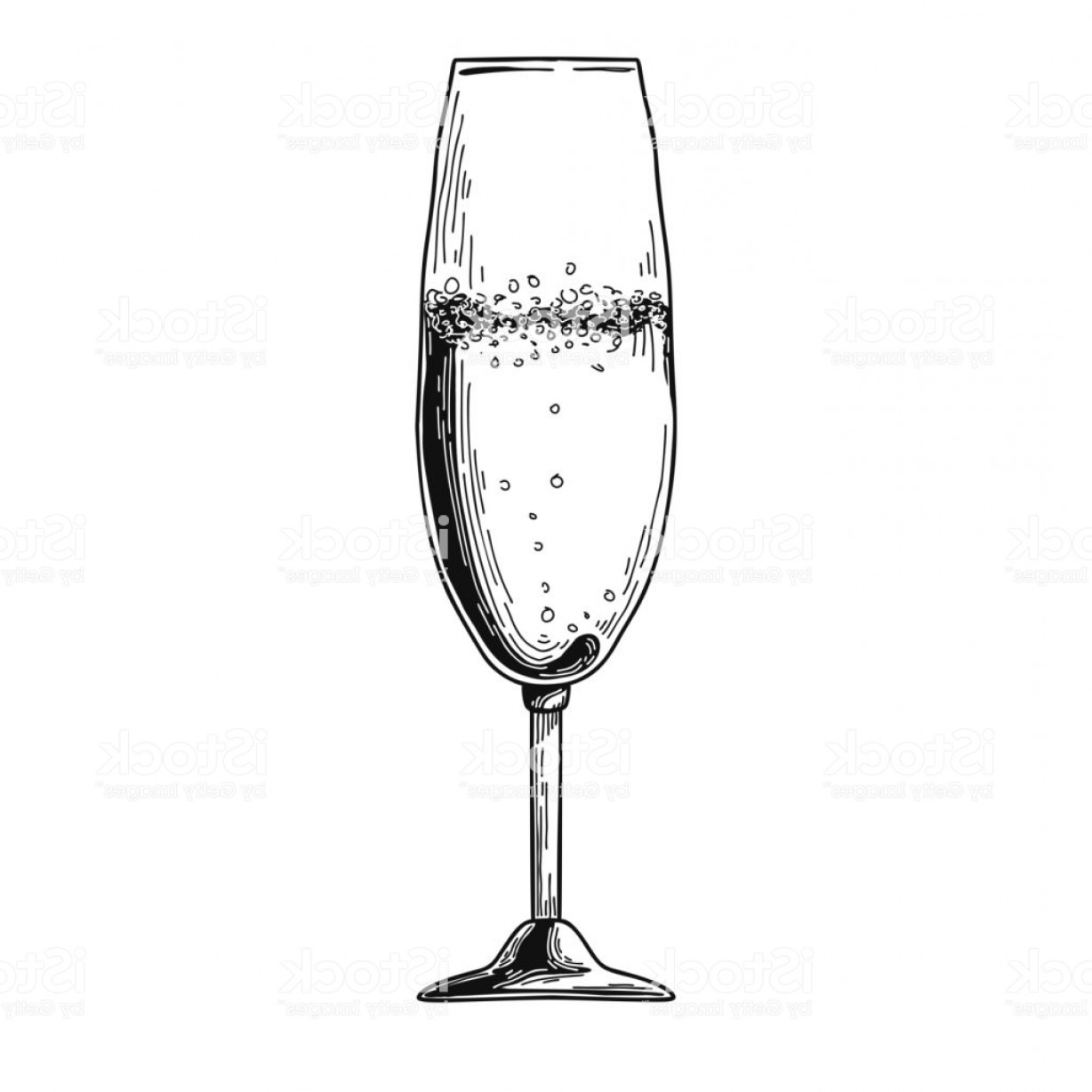 1228x1228 Champagne Flute Vector Catchsplace