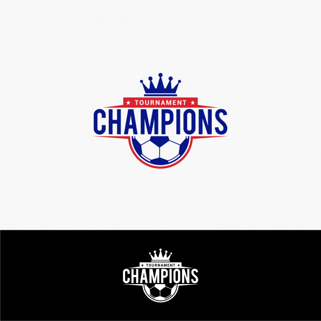 626x626 Soccer Champion Logo Vector Premium Download