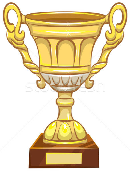 456x600 Gold Cup Champion Vector Illustration Alexey Grigorev