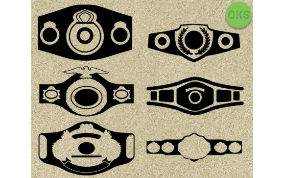 580x363 Championship Belt Vector Clipart Graphic