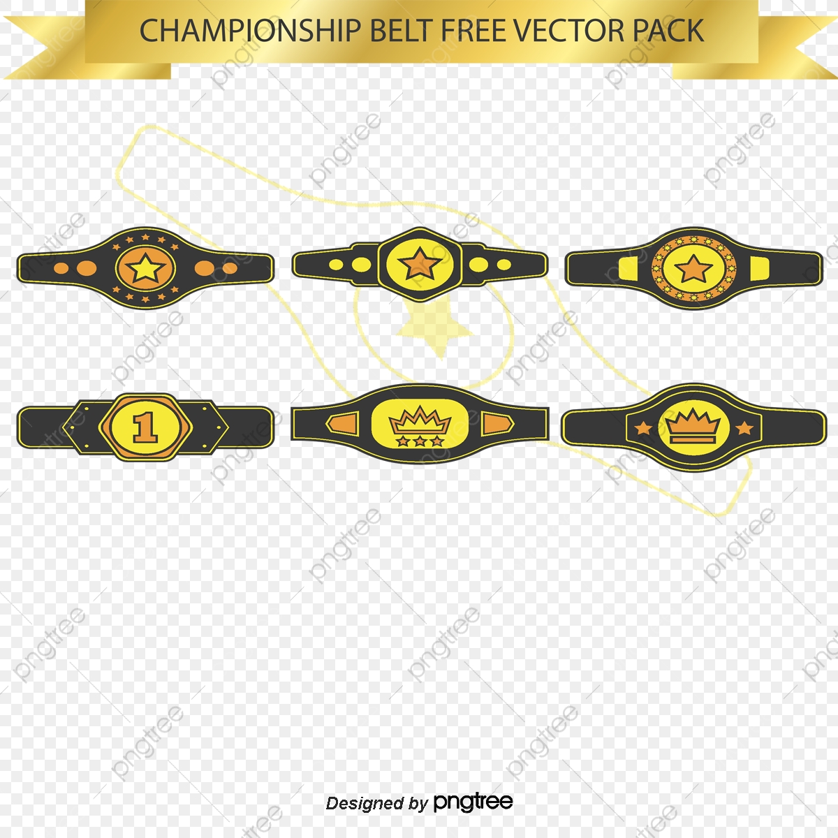 Championship Belt Vector at Vectorified.com | Collection of