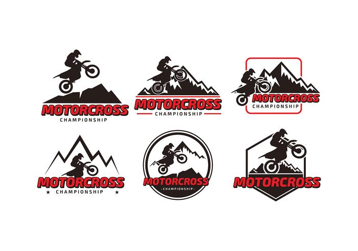 700x490 Motorcross Championship Logo Free Vector