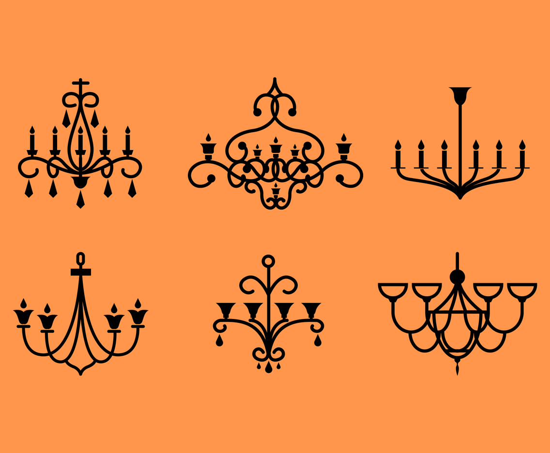 1136x936 Free Chandelier Vector Vector Art Graphics