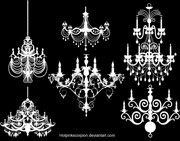 Free Vector Chandelier 600x470 Free Vector Chandelier