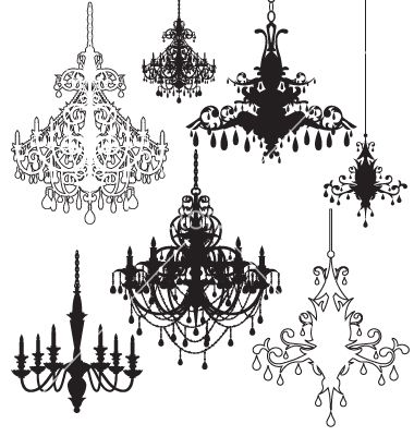 Free Chandeliers Vector Vinyl Printer Vector Free, Chandelier 380x400 Free Chandeliers Vector Vinyl Printer Vector Free, Chandelier