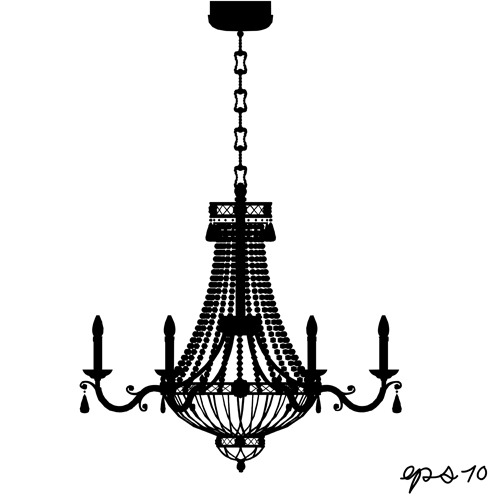 Ornate Chandelier Vector Silhouette Set Free Vectors Ui 499x499 Ornate Chandelier Vector Silhouette Set Free Vectors Ui
