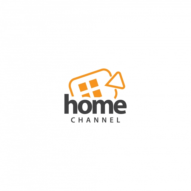 640x640 Home Chanel Logo Vector Template Design Illustration Template