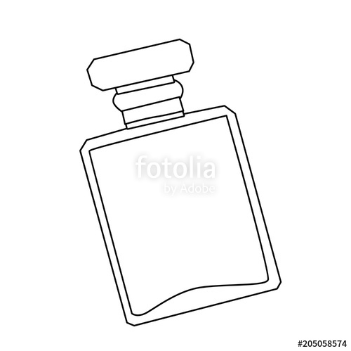500x499 Sketch Of Perfume, Vector, Icon Stock Image And Royalty Free