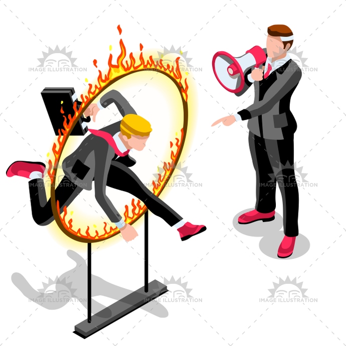 690x690 Ambitious Business Change Concept Group Ambition Vector Conc