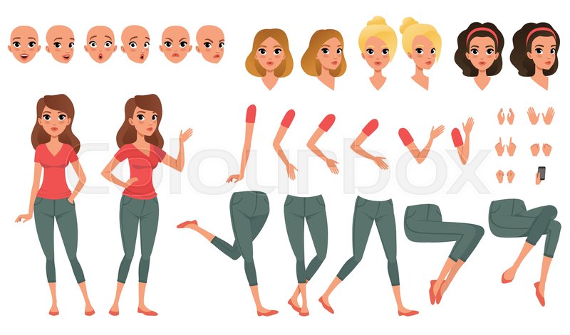 Diy Vector Kits To Create Your Own Character In Adobe Illustrator 800x471 Diy Vector Kits To Create Your Own Character In Adobe Illustrator
