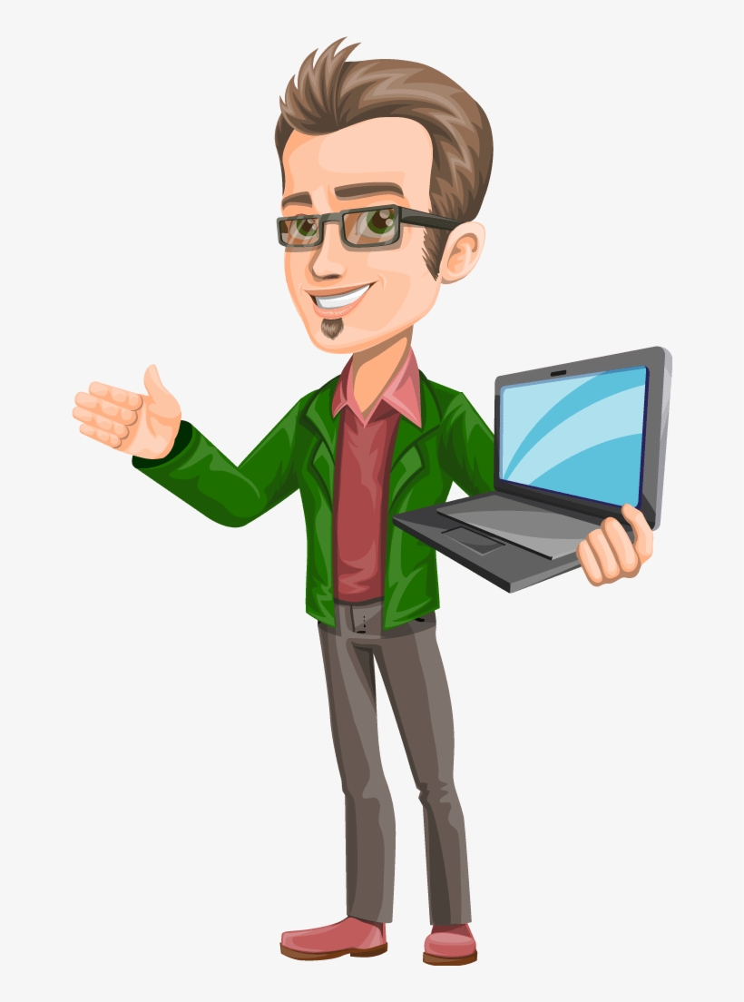 820x1104 Download Free Png Free Vector Smart Guy Character Vector