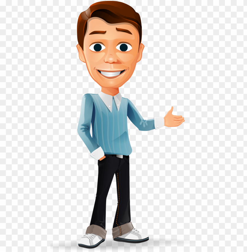 840x859 Free Library Welcome Businessman Vector Character