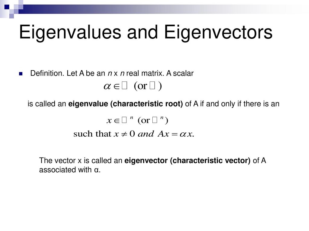 1024x768 Eigenvalues And Eigenvectors