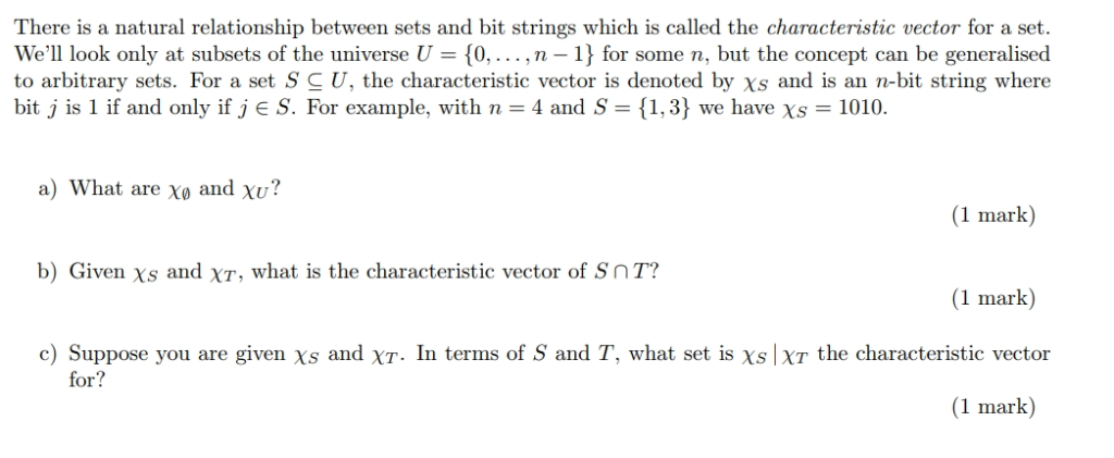 1024x421 Solved There Is A Natural Relationship Between Sets And B