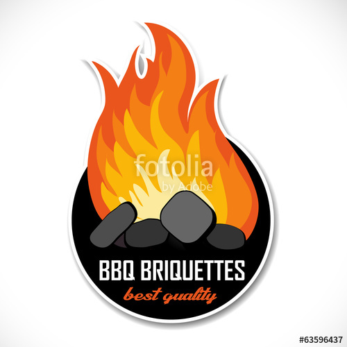 500x500 Charcoal Briquettes Icon Stock Image And Royalty Free Vector