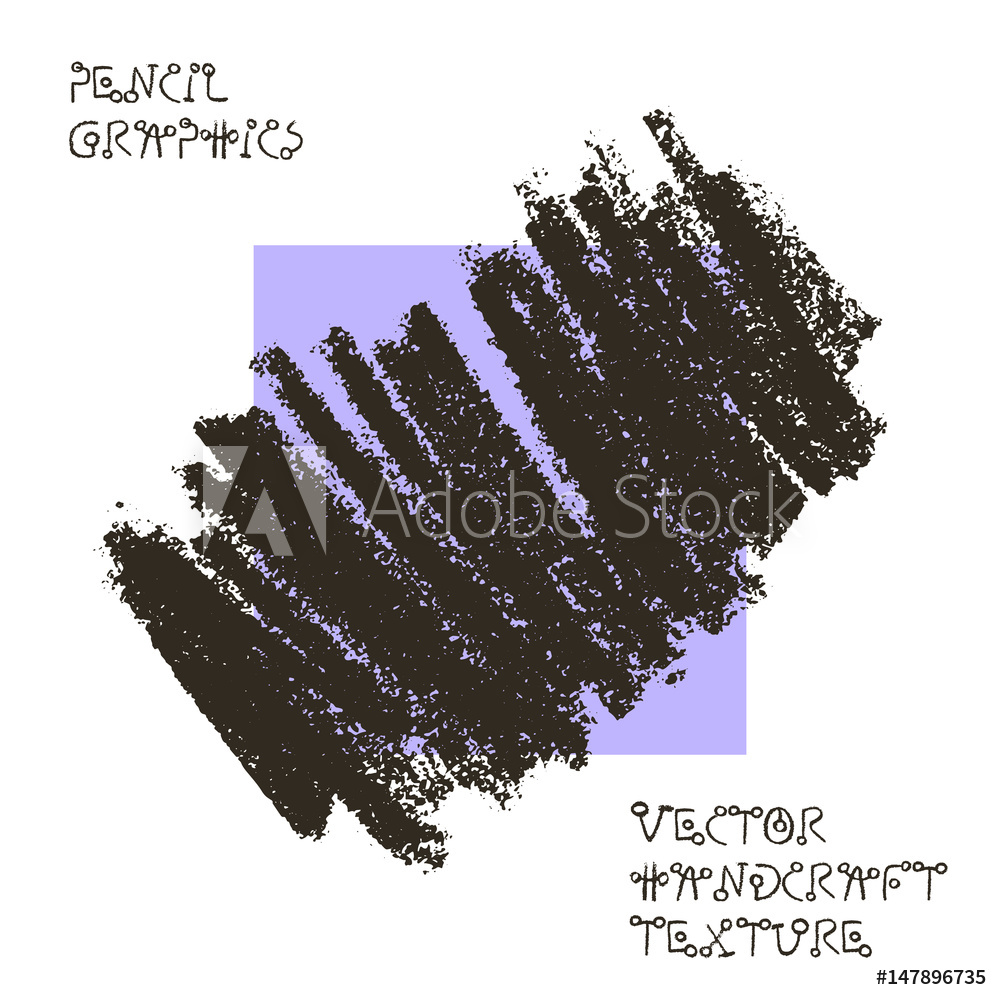 1000x1000 Fotografie, Obraz Pencil Charcoal Vector Graphics For Template