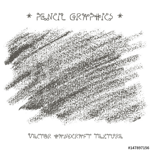 500x500 Pencil Charcoal Vector Graphics For Template Banner With Natural