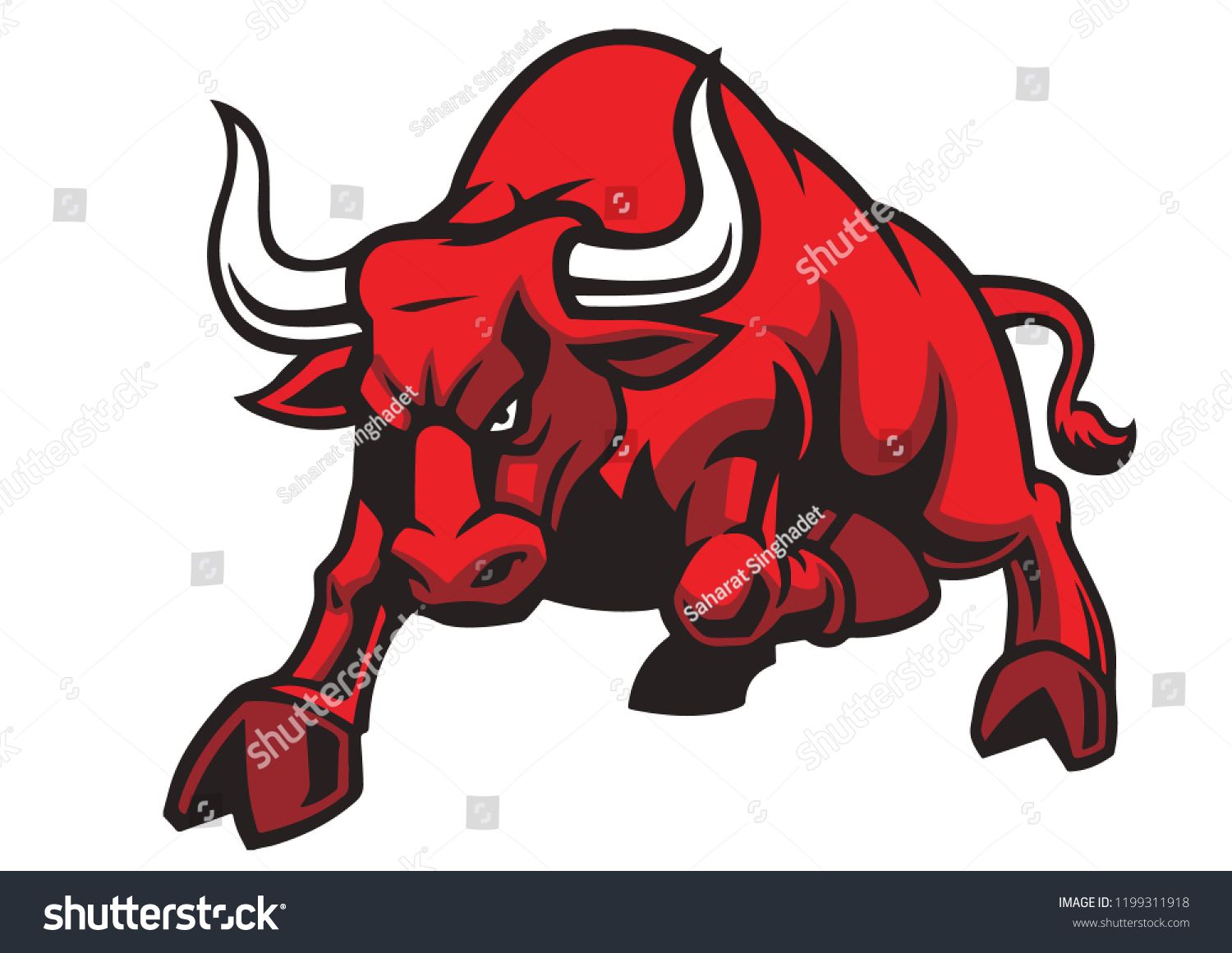 1500x1161 Charging Bull Vector Imagebull Charging Image Vector Business