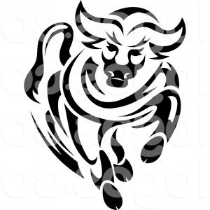 300x300 Royalty Free Clip Art Vector Logo Of A Black And White Charging