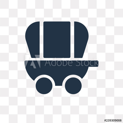 500x500 Chariot Vector Icon Isolated On Transparent Background, Chariot