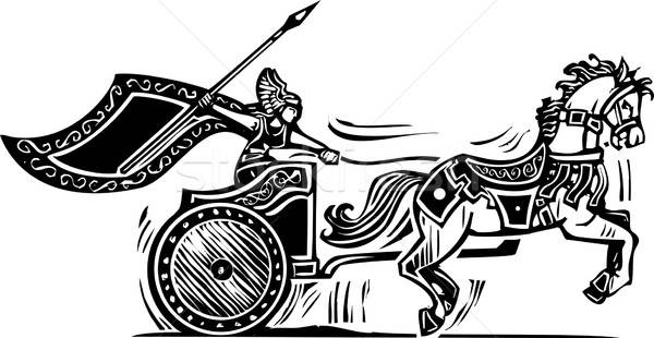 600x310 Valkyrie Chariot Vector Illustration Jeffrey Thompson